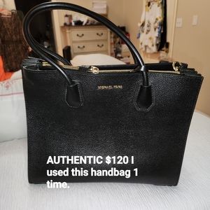 Michael Kors Mercer Large Pebbled Leather Accordion Tote Bag